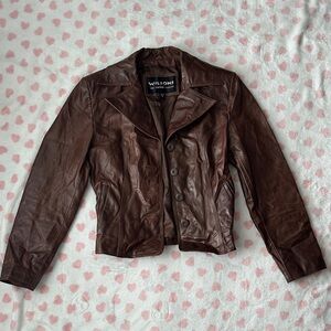 Wilsons Brown Leather Jacket